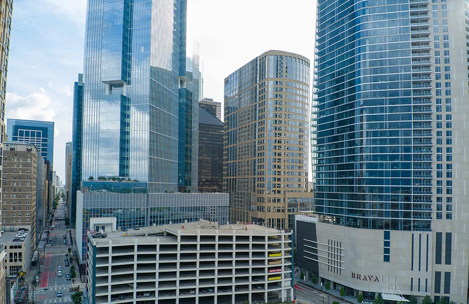 Skyscrapers in Houston, Texas